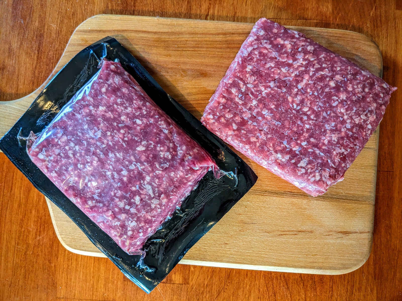 protein in 1 3 lb grass fed ground beef