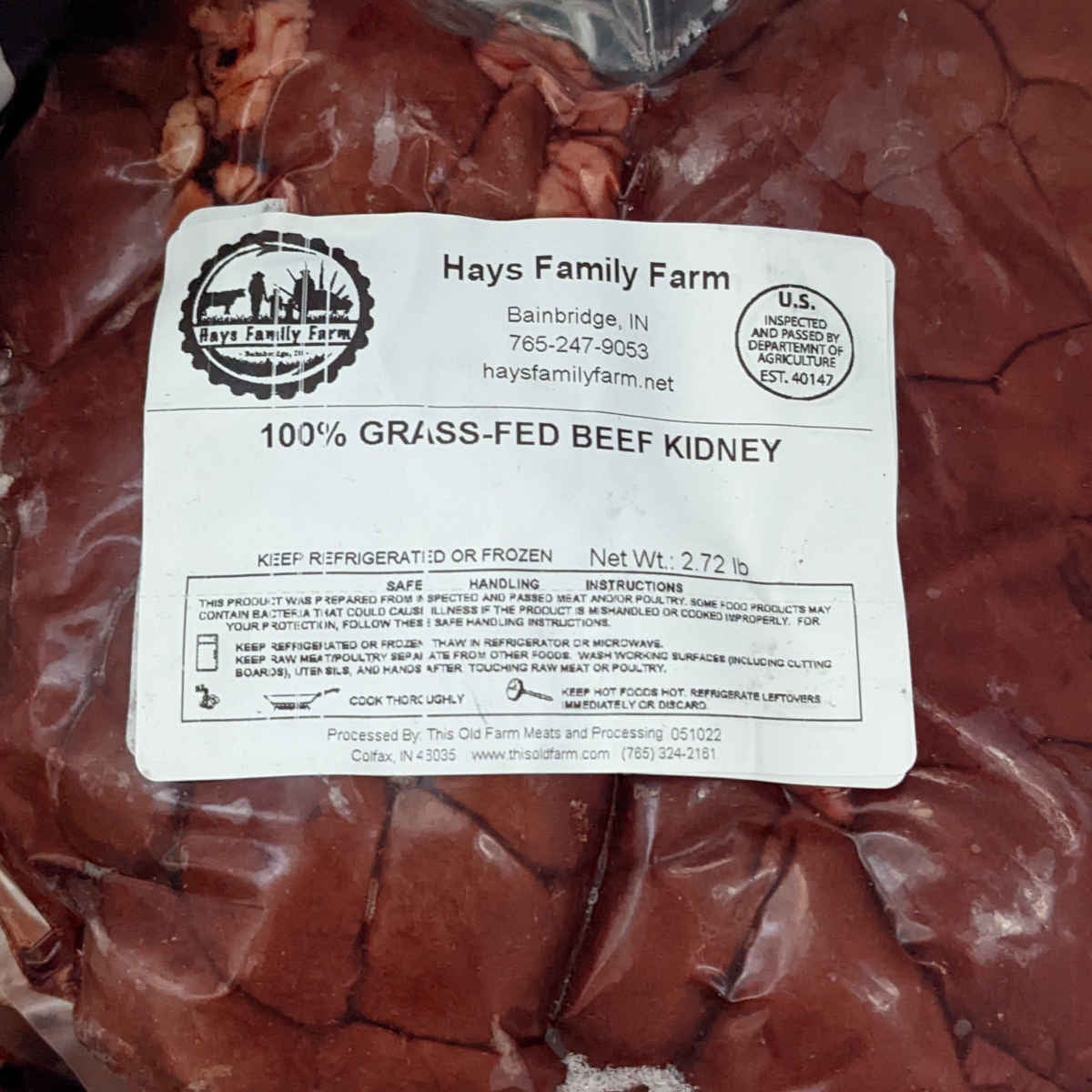Hirsch Organic UK Grass Fed Beef Organs Supplement (Liver, Kidney & Heart) - Soil Association Certified 100% Organic And Glyphosate Free & Vitamin - View #7
